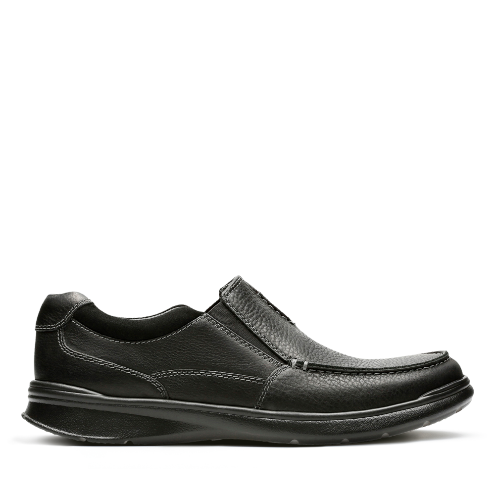 Clarks - Cotrell Free - Black Oily Leather - Shoes