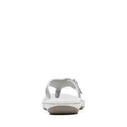 Clarks - Brinkley Sea - Silver Synthetic - Sandals