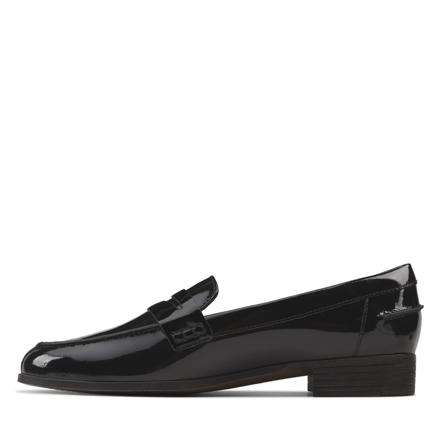 Clarks - Hamble Loafer - Black Patent - Shoes