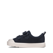 Clarks - City Bright T - Navy Canvas - Canvas Shoes