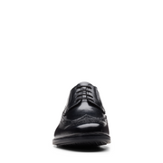 Clarks - Howard Wing - Black Leather - Shoes