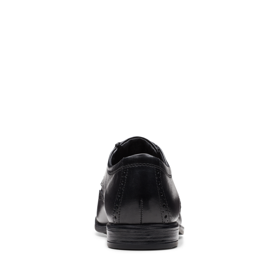 Clarks - Howard Wing - Black Leather - Shoes