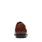 Clarks - Howard Wing - Dark Tan Leather - Shoes