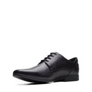 Clarks - Sidton Lace - Black Leather - Shoes