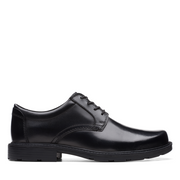 Clarks - Kerton Lace - Black Leather - Shoes