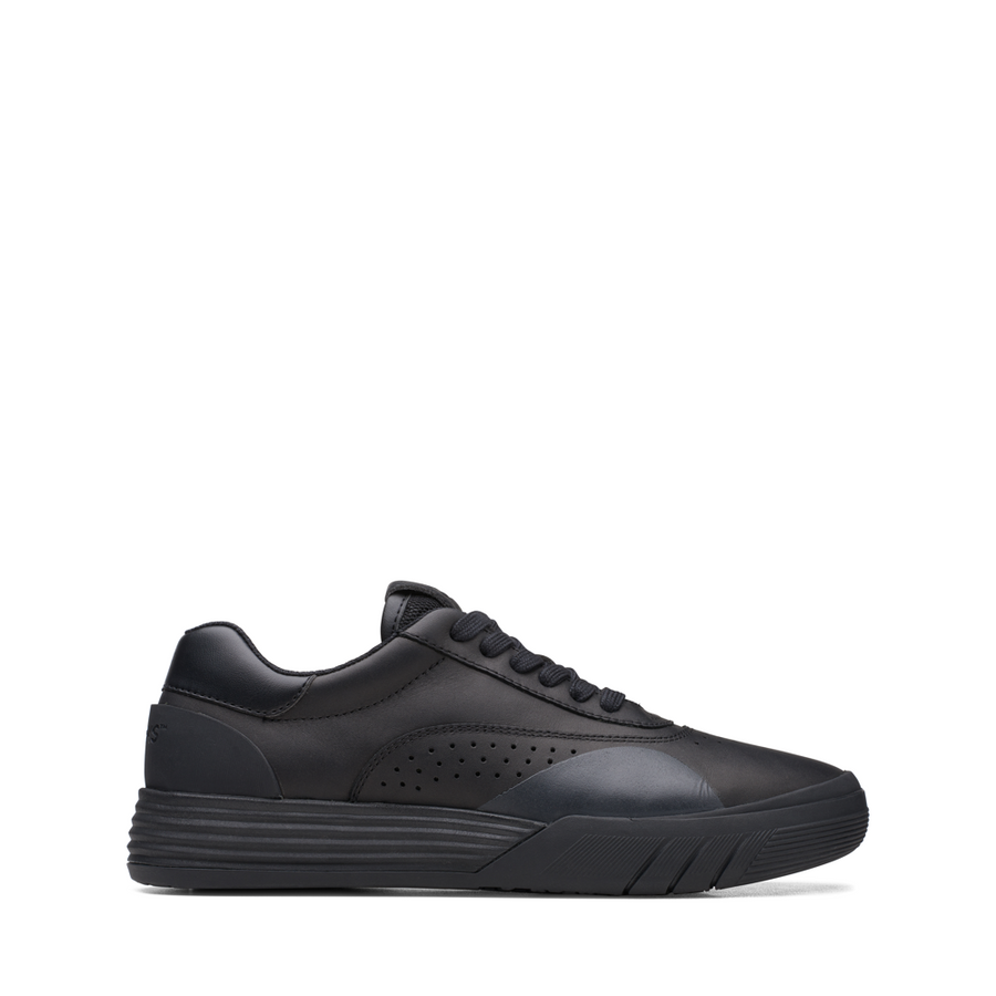 Clarks - CICA O - Black Leather - Trainers