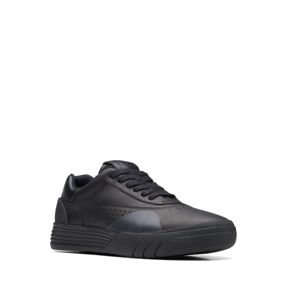 Clarks - CICA O - Black Leather - Trainers