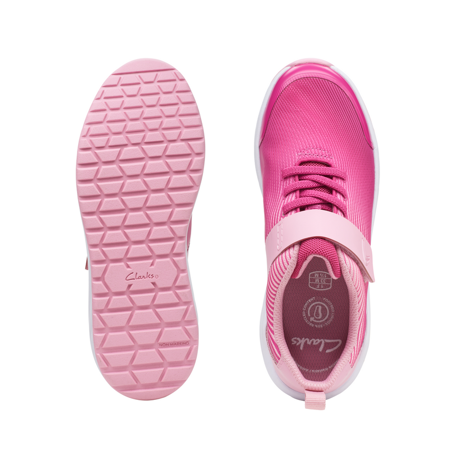 Clarks - Aeon Pace O. - Pink - Trainers
