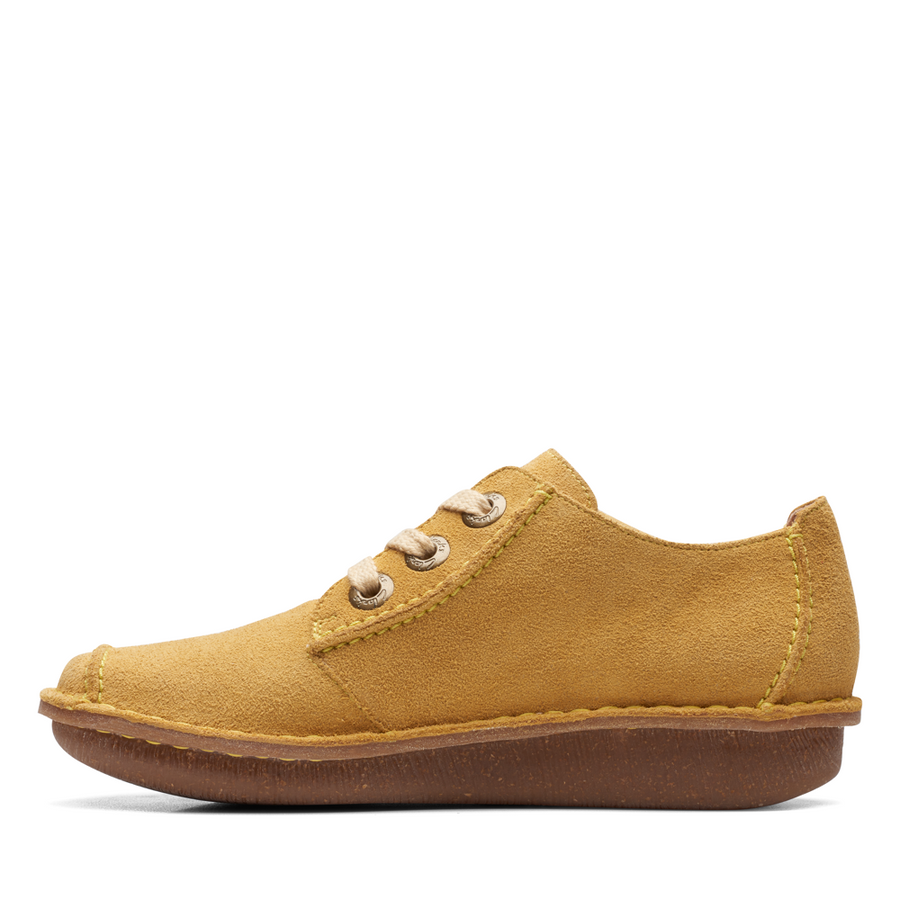 Clarks clearance mustard shoes