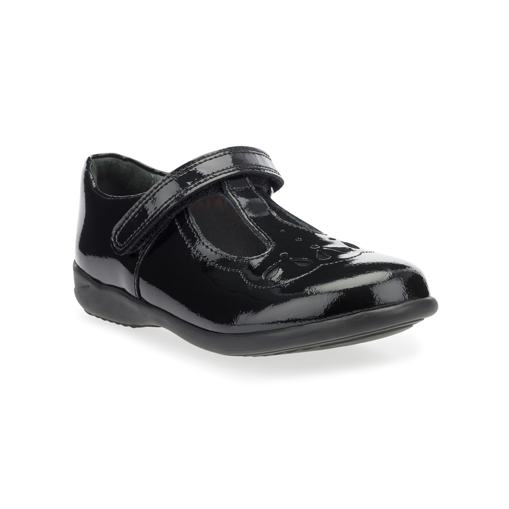 Start Rite - Poppy - Black Patent - School Shoes