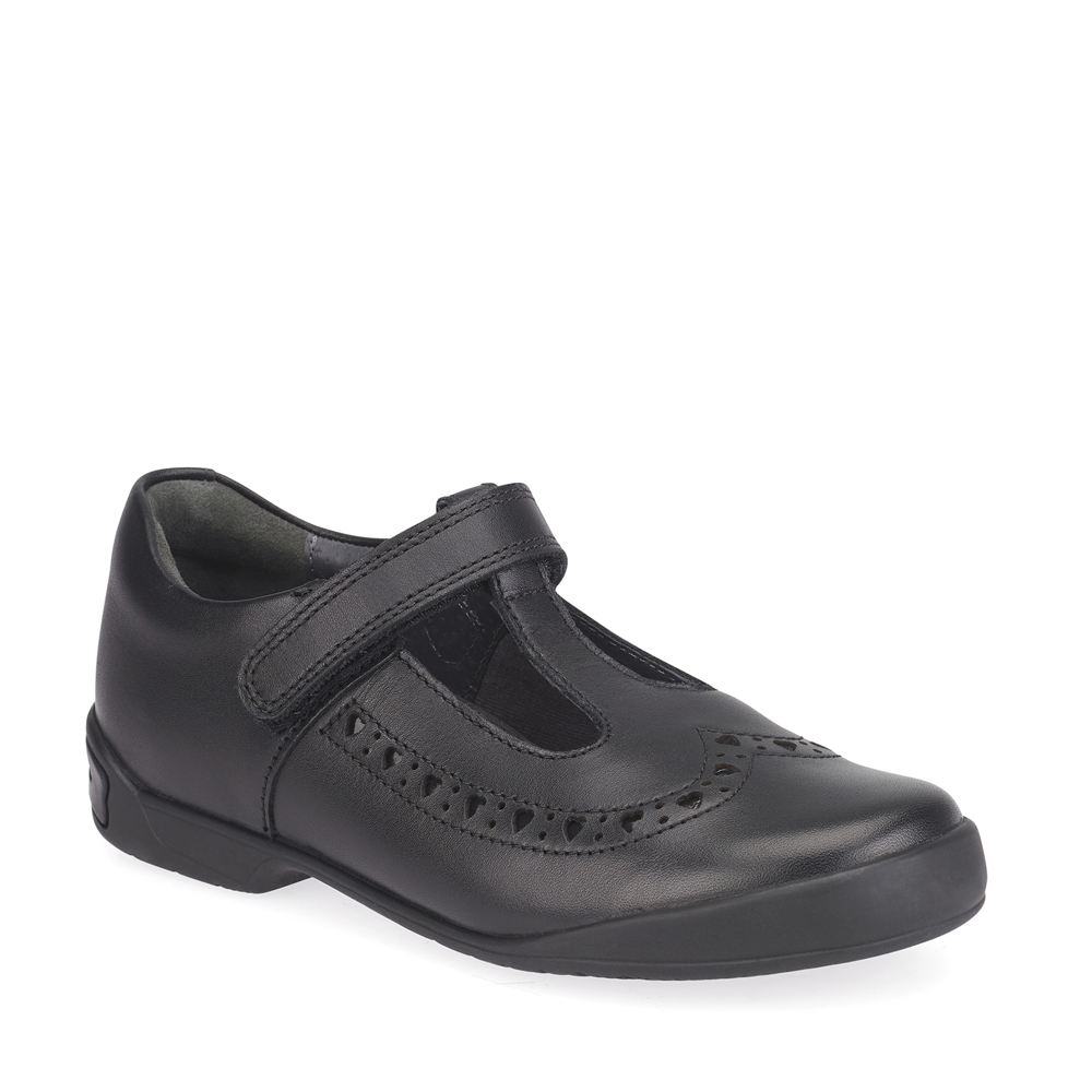 Start Rite - Leapfrog - Black Leather - School Shoes