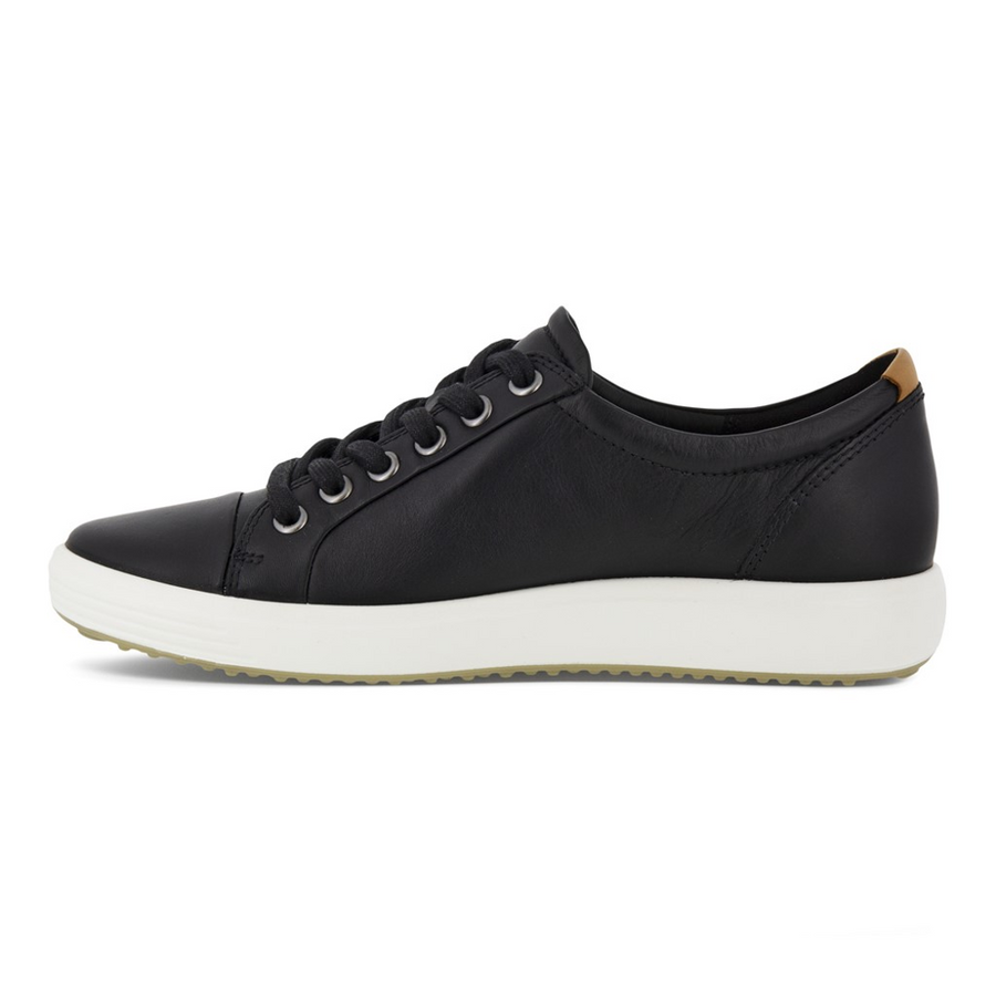 Ecco soft 7 black sales womens