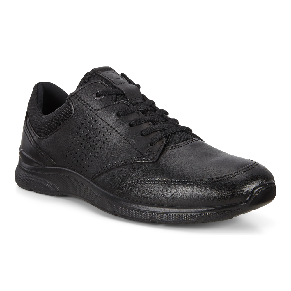 Ecco - Irving Black/Black - Shoes