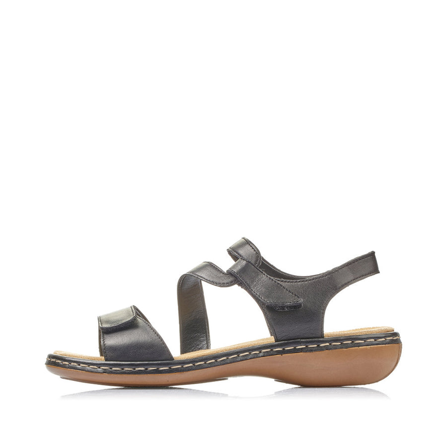 Rieker - 659C7-00 - Black - Sandals