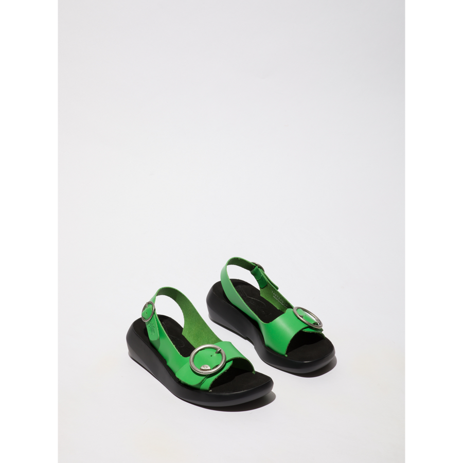 Fly london green sandals sales