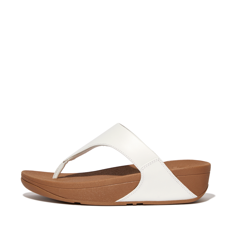Fitflop - Lulu - White Leather - Sandals