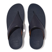 Fitflop - Lulu Leather Toepost - Deepest Blue - Sandals