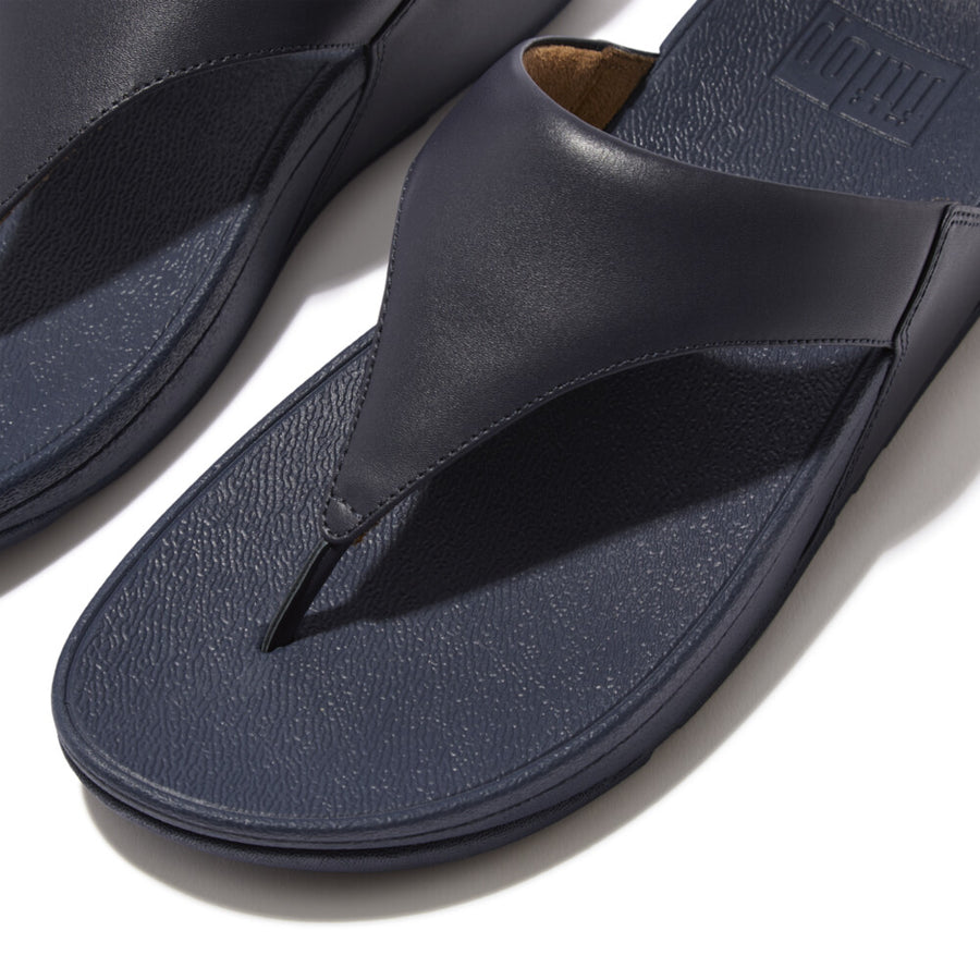 Fitflop - Lulu Leather Toepost - Deepest Blue - Sandals