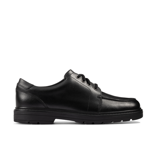 Clarks nikki north black scrunch leather discount