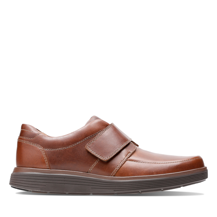 Clarks - Un Abode Strap - Brown Leather - Shoes