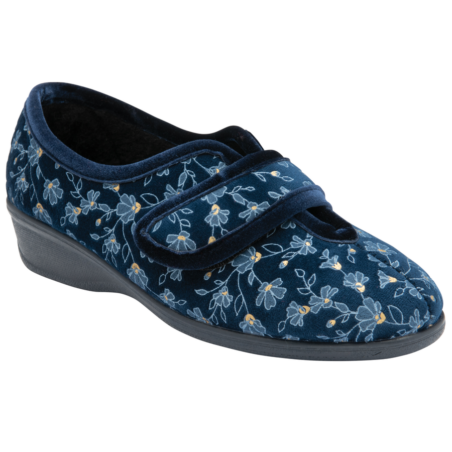 Lotus - Wilma - Blue - Slippers