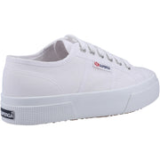 Superga - 2740 Platform Trainers - White - Canvas Shoes